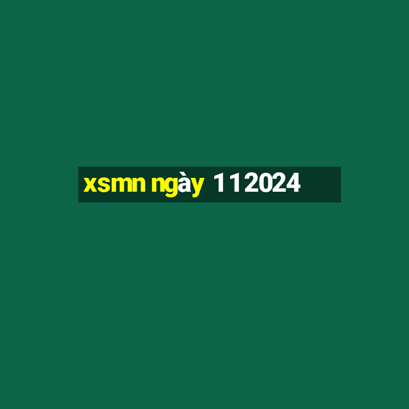 xsmn ngày 1 1 2024