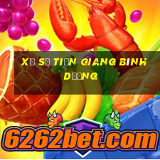 xổ số tiền giang bình dương