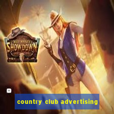 country club advertising