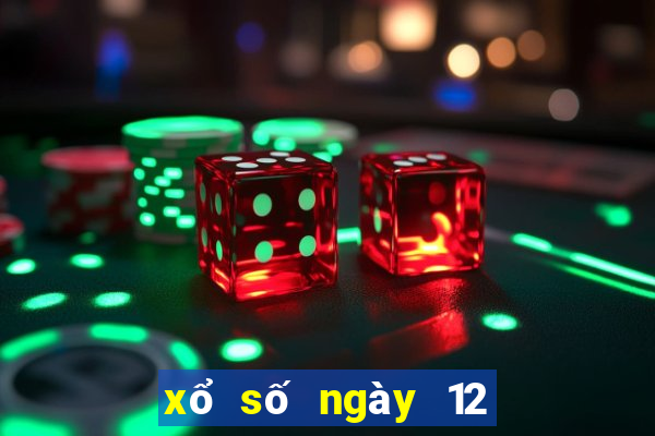 xổ số ngày 12 tháng 10