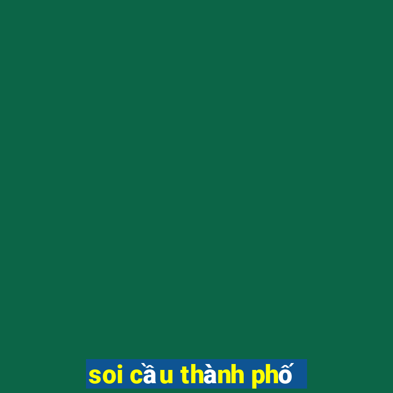 soi cầu thành phố