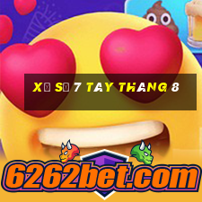 xổ số 7 tây tháng 8