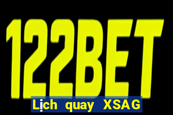 Lịch quay XSAG ngày 25