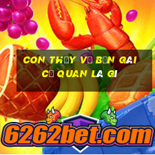 con thầy vợ bạn gái cơ quan là gì