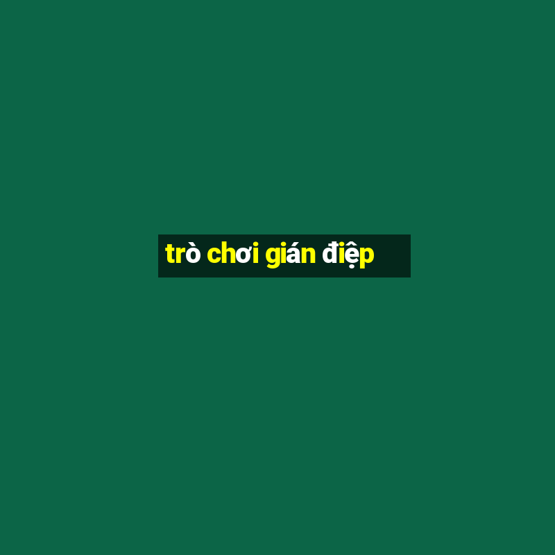 trò chơi gián điệp