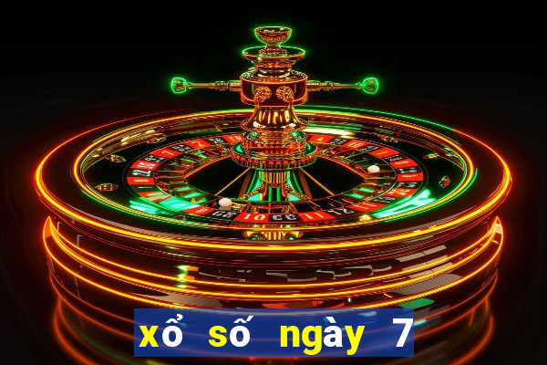 xổ số ngày 7 tháng 1