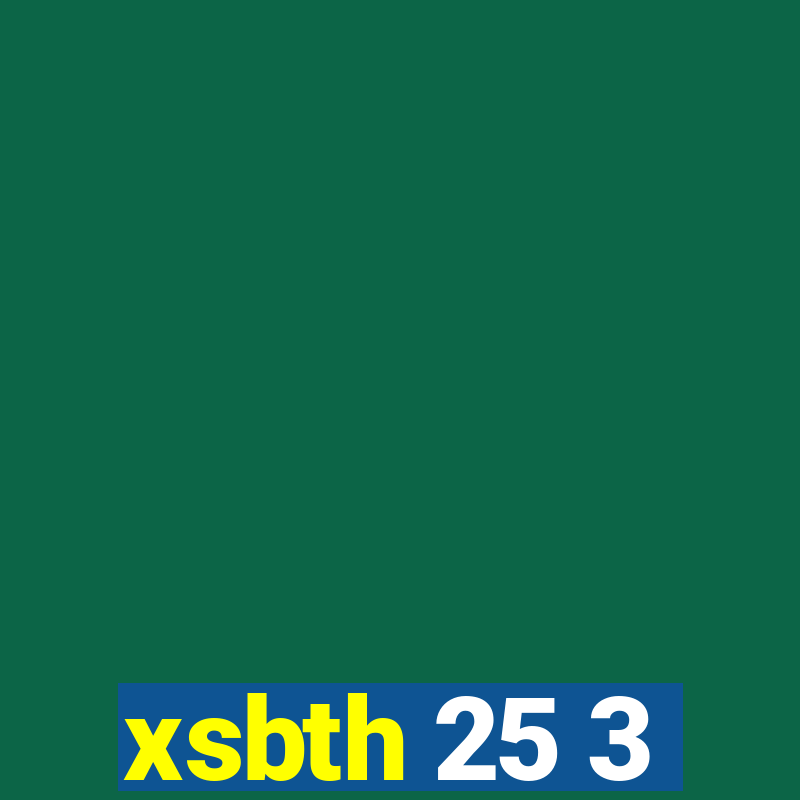 xsbth 25 3