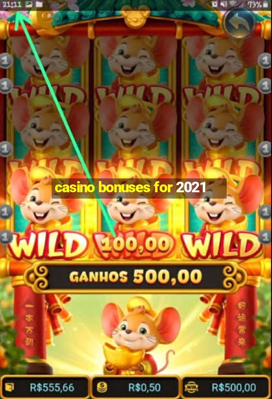 casino bonuses for 2021