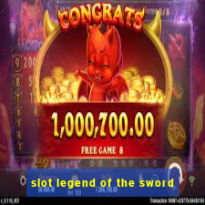 slot legend of the sword