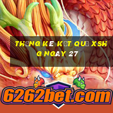 THỐNG KÊ KẾT QUẢ XSHG ngày 27