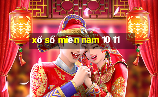 xổ số miền nam 10 11