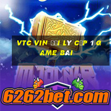 Vtc Vin Đại Lý Cấp 1 Game Bài