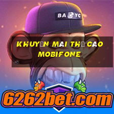 khuyến mãi thẻ cào mobifone