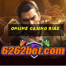 online casino rule