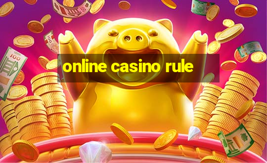 online casino rule