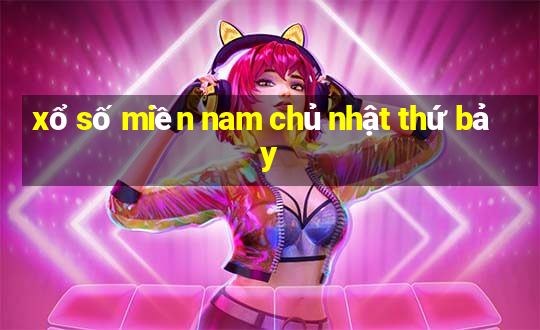 xổ số miền nam chủ nhật thứ bảy