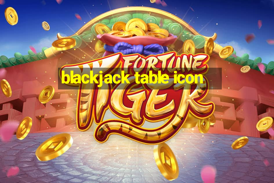 blackjack table icon