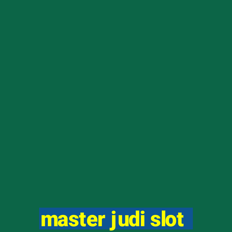 master judi slot