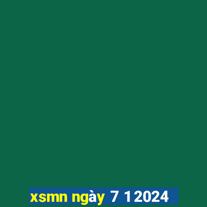 xsmn ngày 7 1 2024