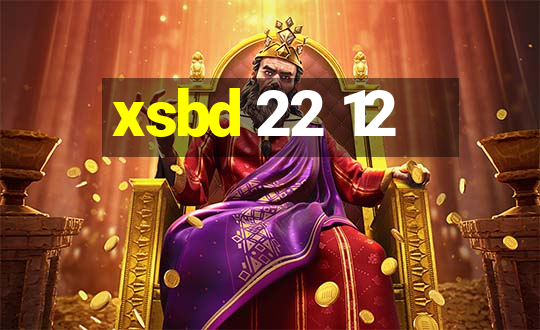 xsbd 22 12