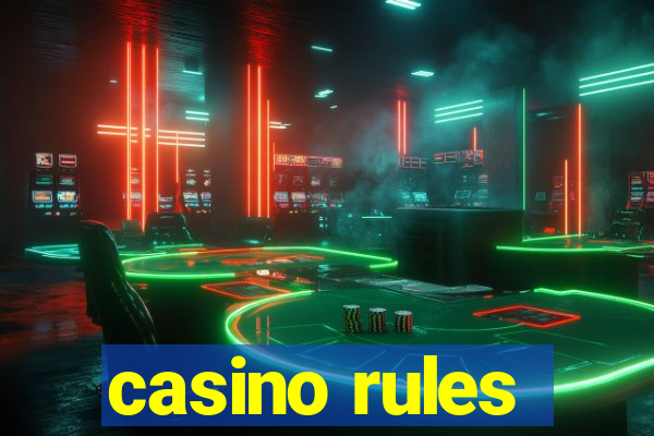 casino rules