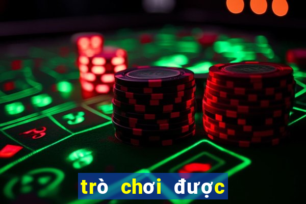 trò chơi được chơi thử