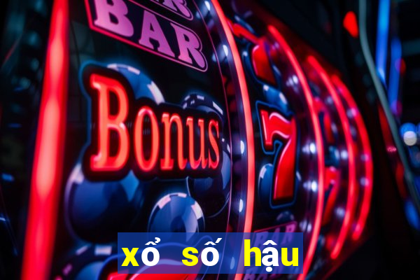 xổ số hậu giang bữa 30 tây