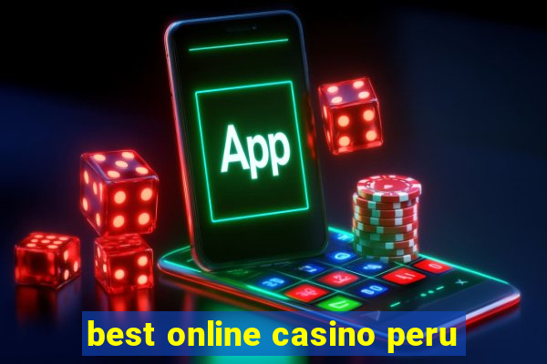 best online casino peru