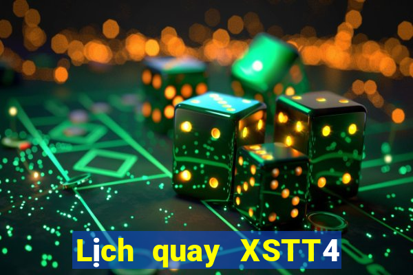 Lịch quay XSTT4 ngày 7