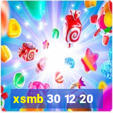 xsmb 30 12 20