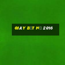 giày bệt nữ 2016