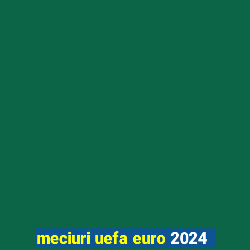 meciuri uefa euro 2024