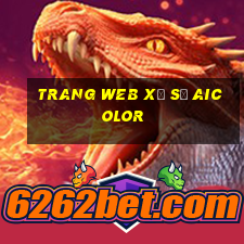 Trang web xổ số Aicolor