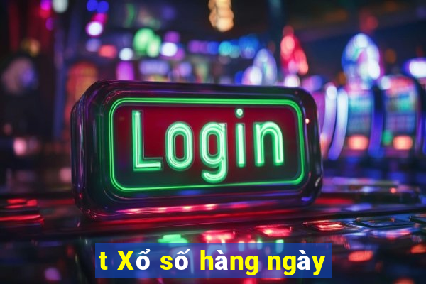 t Xổ số hàng ngày