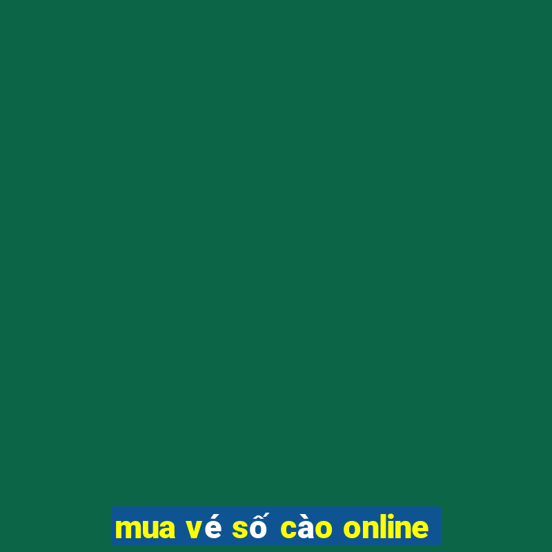 mua vé số cào online