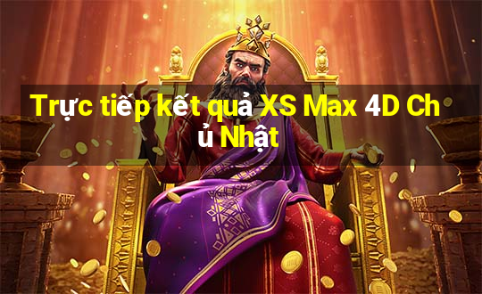 Trực tiếp kết quả XS Max 4D Chủ Nhật