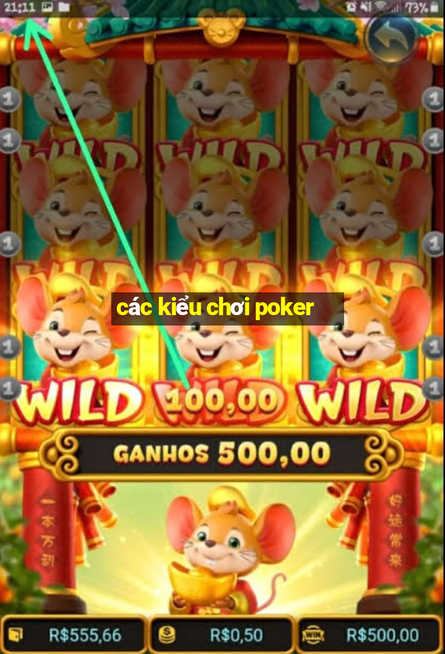 các kiểu chơi poker