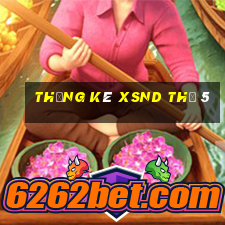 Thống kê XSND Thứ 5