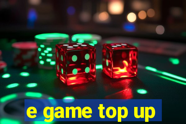 e game top up