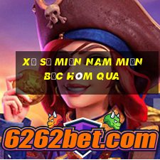 xổ số miền nam miền bắc hôm qua