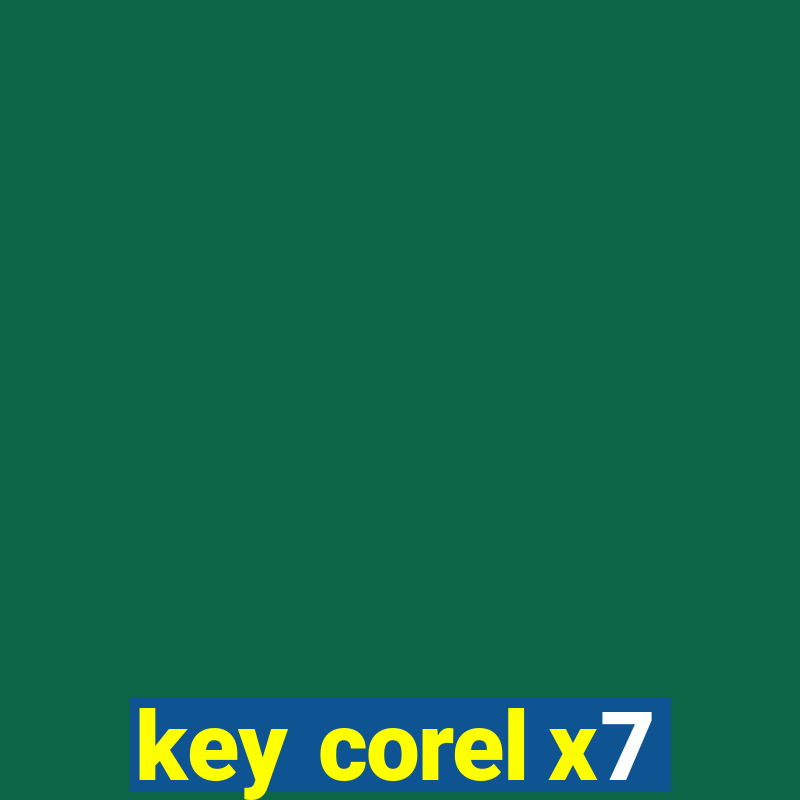 key corel x7