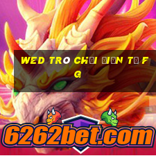 wed trò chơi điện tử fg