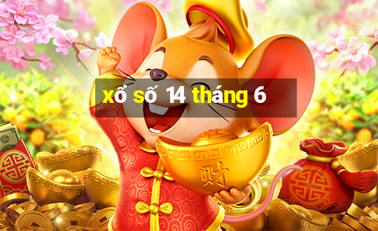 xổ số 14 tháng 6