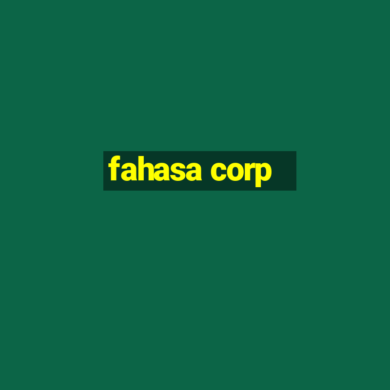 fahasa corp