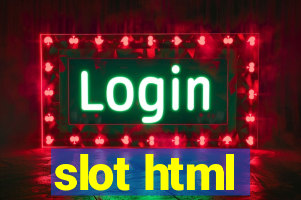 slot html