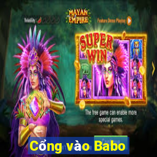 Cổng vào Babo