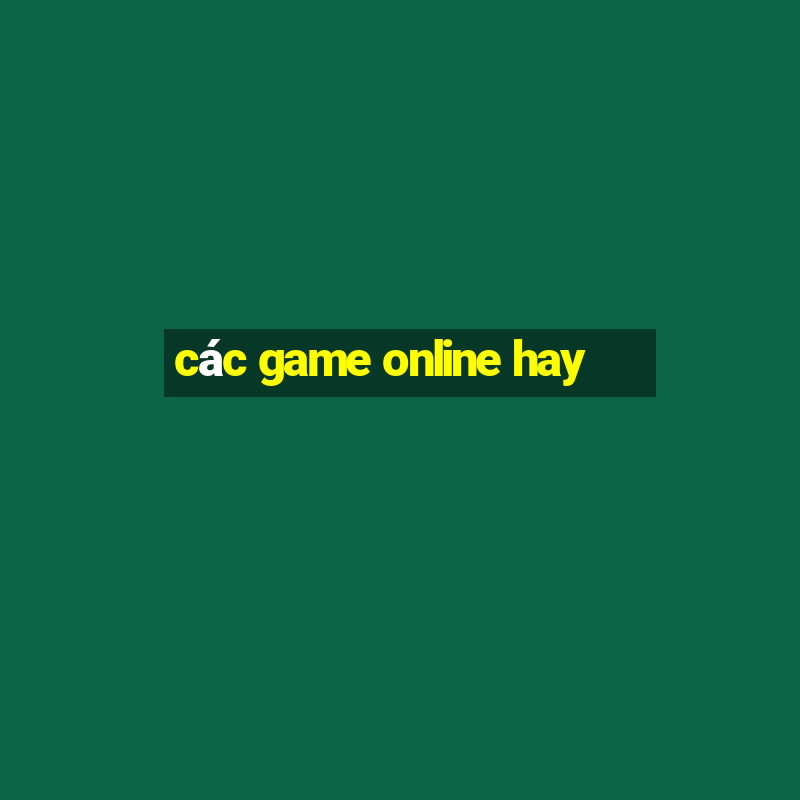 các game online hay