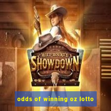 odds of winning oz lotto