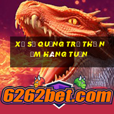 xổ số quảng trị thứ năm hàng tuần