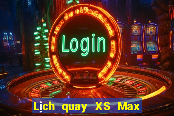 Lịch quay XS Max 3D ngày 20